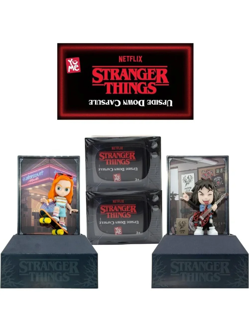 Stranger Things Mystery Figures 2-Pack | Upside Down Collectibles & Accessories